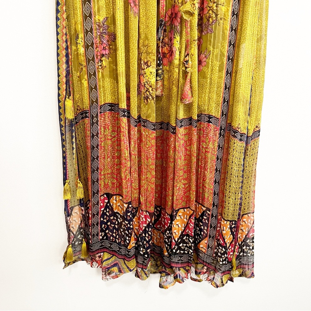 Anthropologie Bhanuni by Jyoti Citron Maxi Dress Size XS - Picture 8 of 15